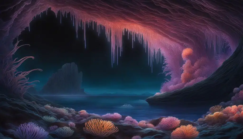 Deep Sea Anemone Habitat