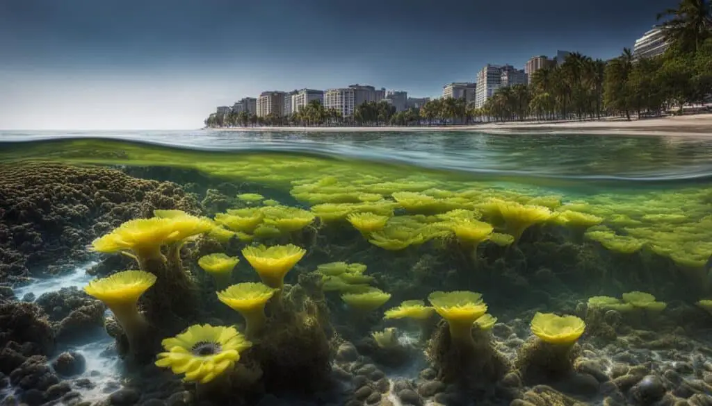 sea anemones and rising sea levels