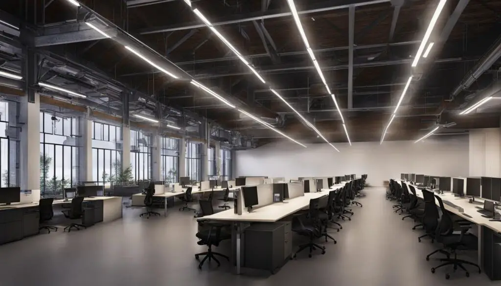 LED industrial lighting
