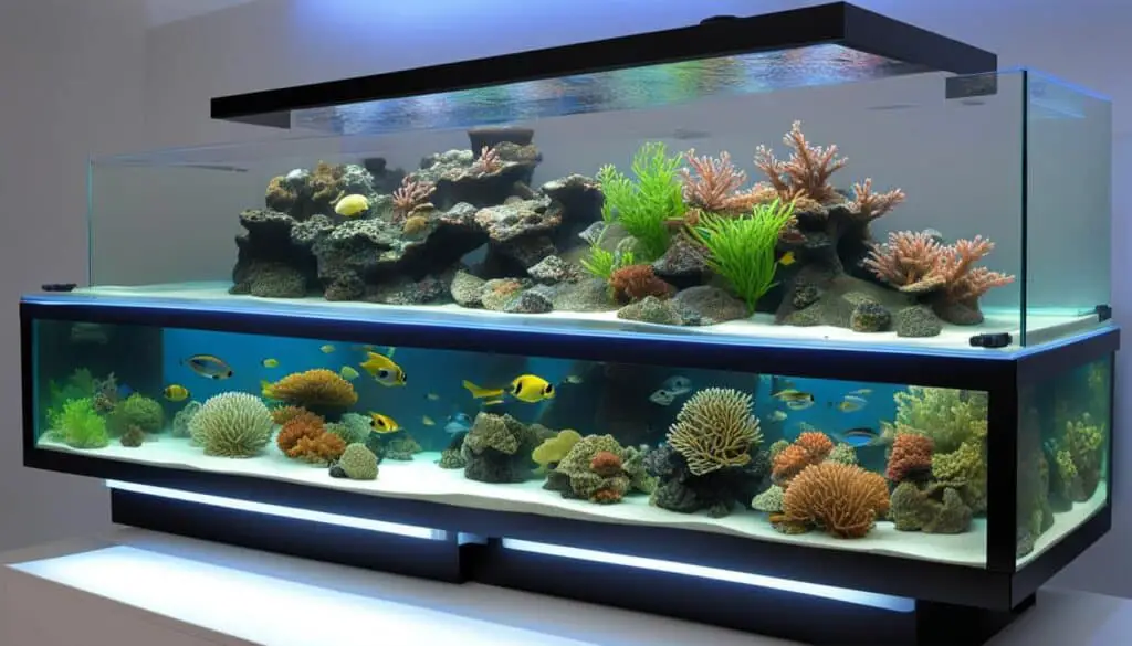 energy-efficient marine aquarium filtration systems