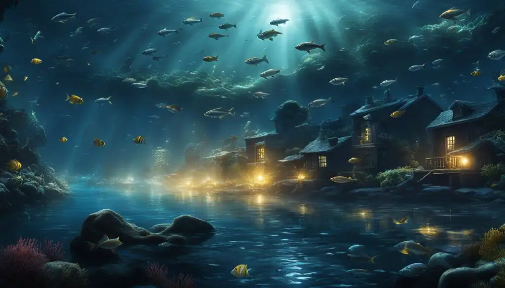 light pollution in aquatic ecosystems