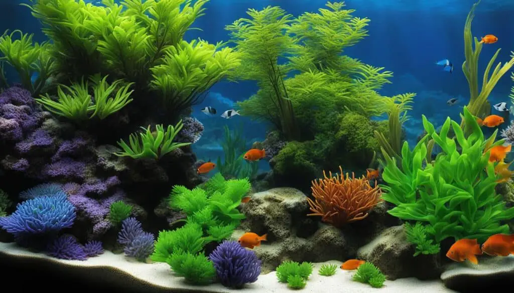 natural filtration through plants in marine aquariums