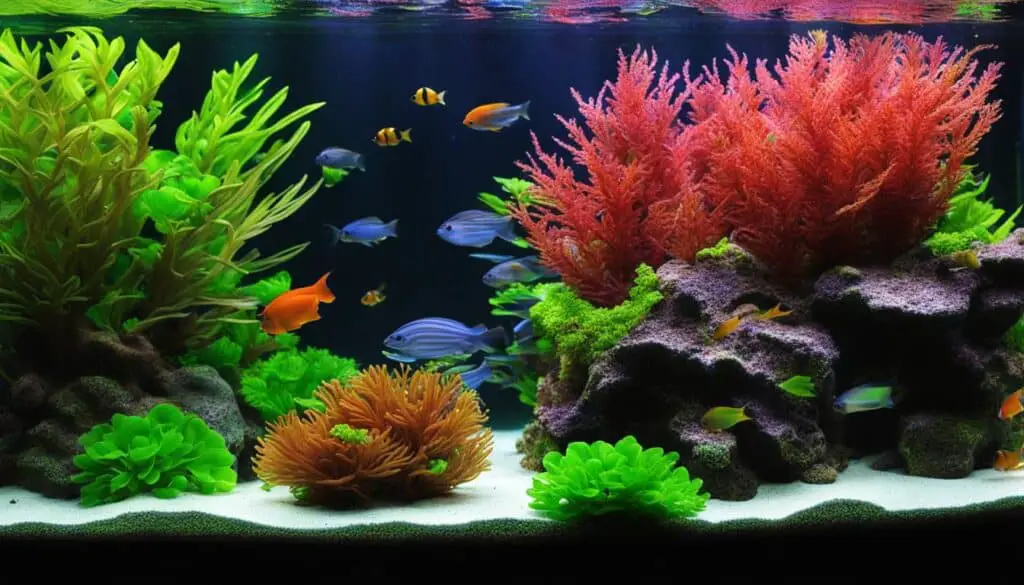 saltwater aquarium plants