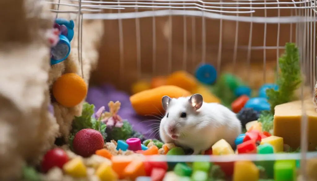 Hamster habitat