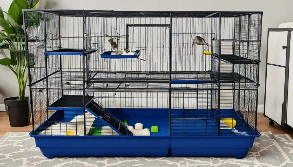 ideal rat cage size