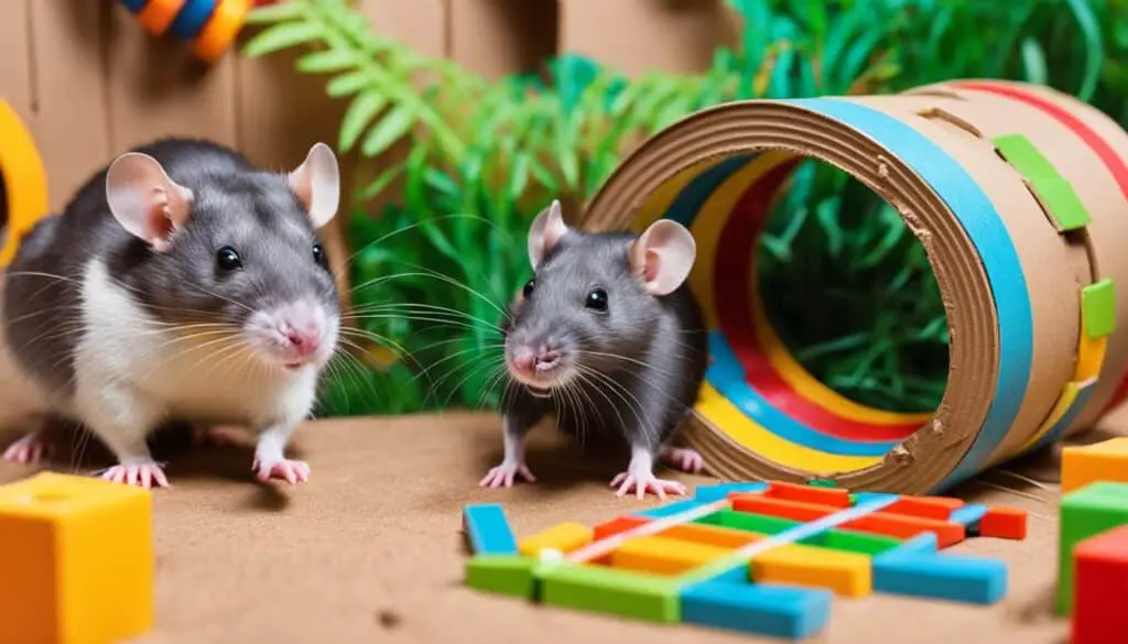 Exercise and Mental Stimulation in Pet Rats