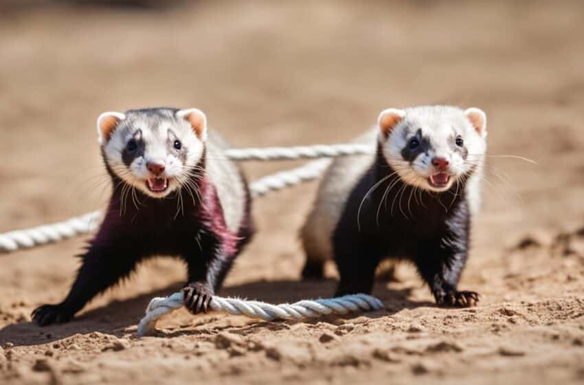 Interactive Games for Bonding with Ferrets