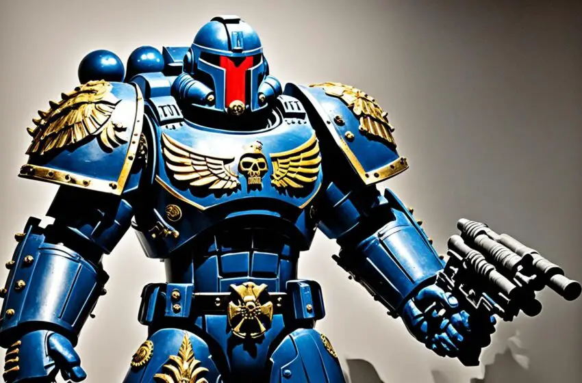 Life-Size Space Marine Statue for Sale