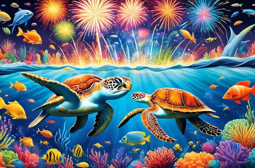  Experience Marine Life Firework: A Spectacle Under the Sea!