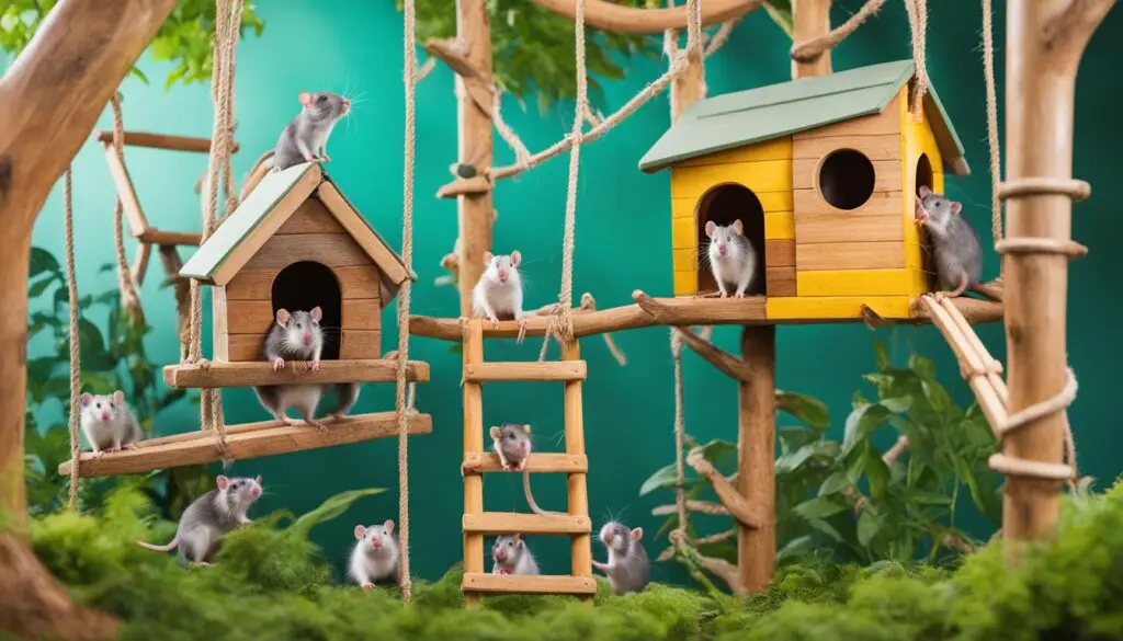 climbing structures for pet rats
