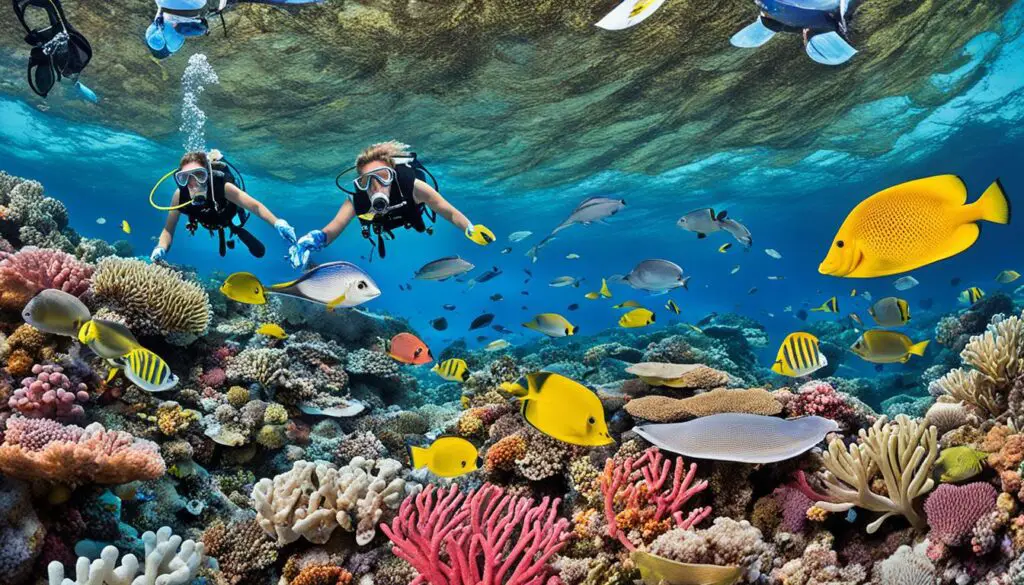 Coral reef conservation efforts