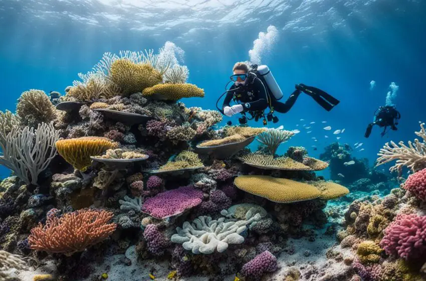 Coral reef preservation projects