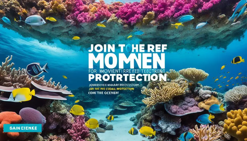 Coral reef protection efforts