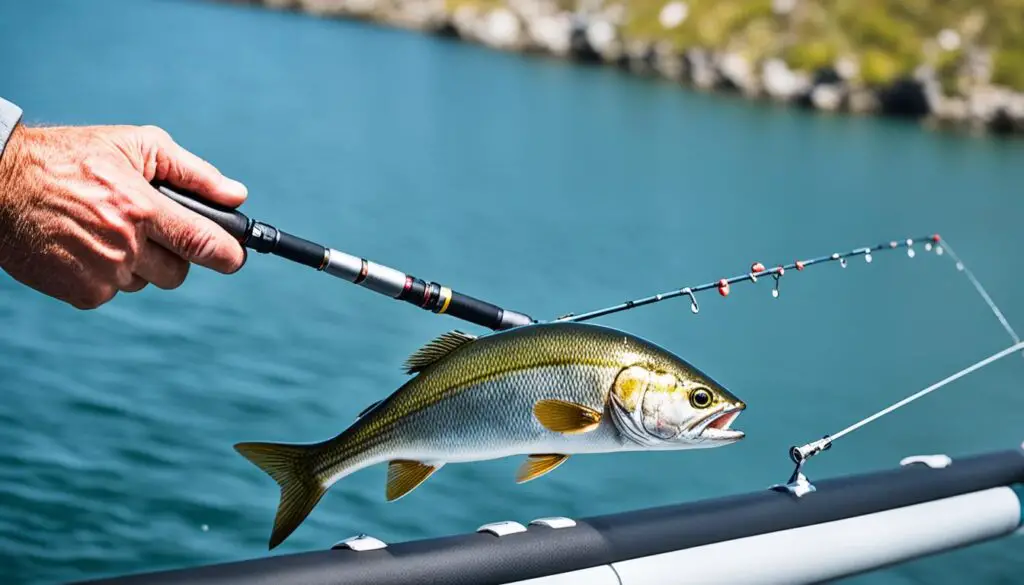 types of fishing rod action and power