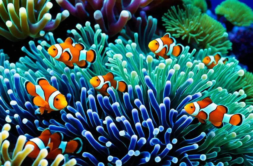 Clownfish anemone