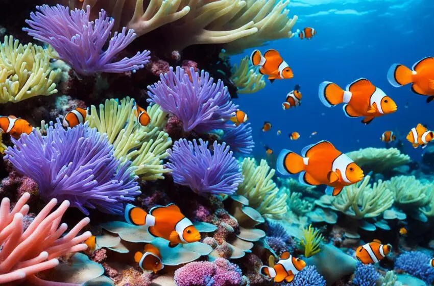 Clownfish aquarium