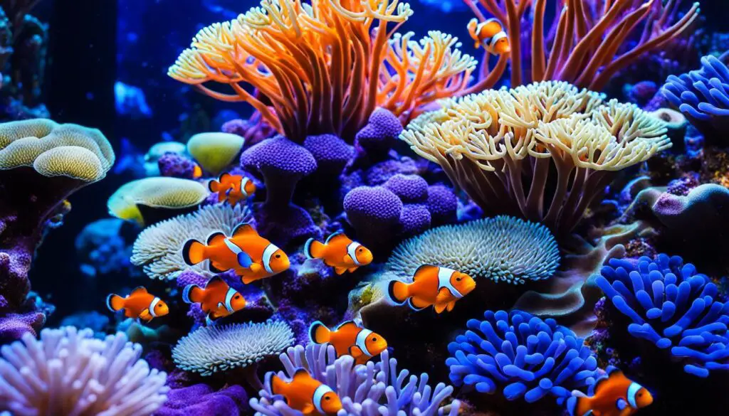 Clownfish ecosystem