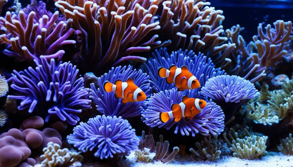 Clownfish tank decorations