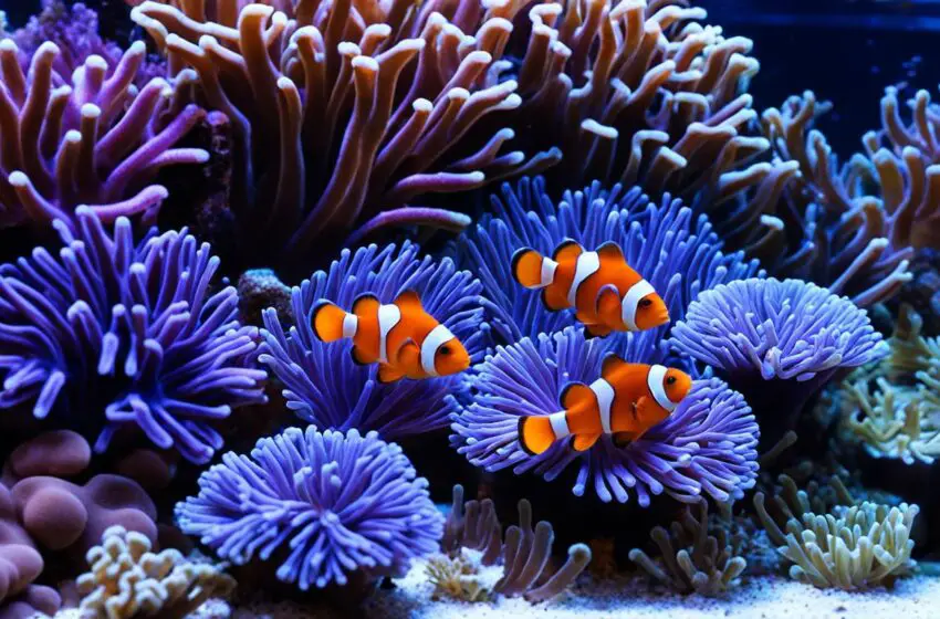 Clownfish tank decorations