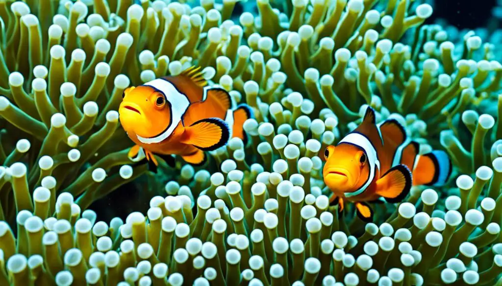 Clownfish tank behavior observation