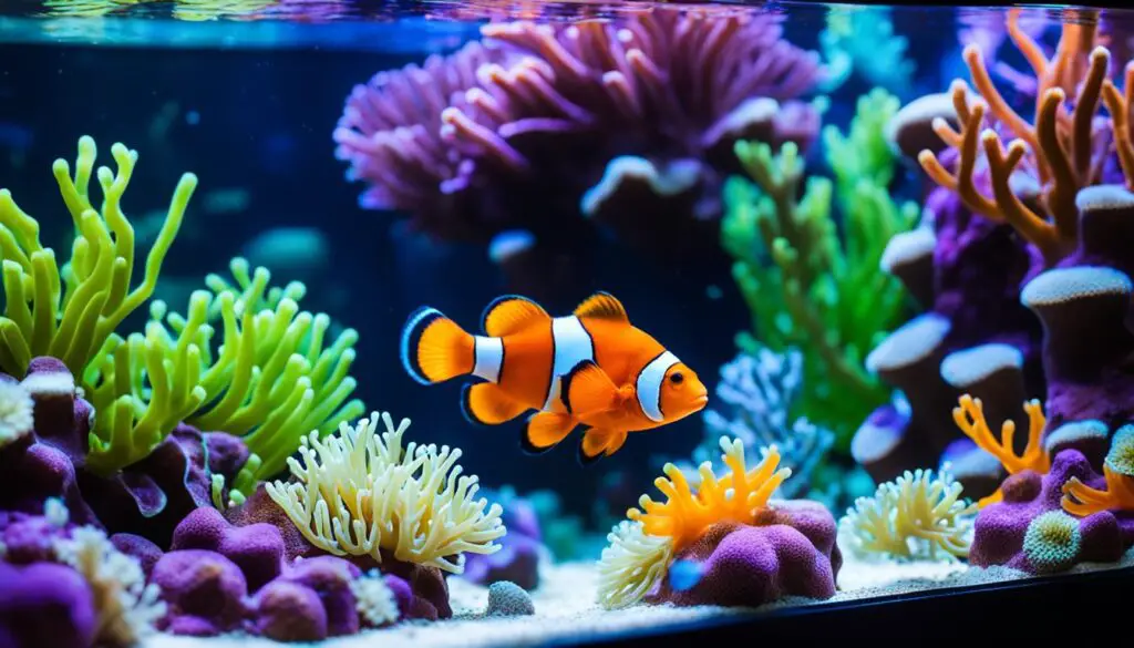 Clownfish tank development