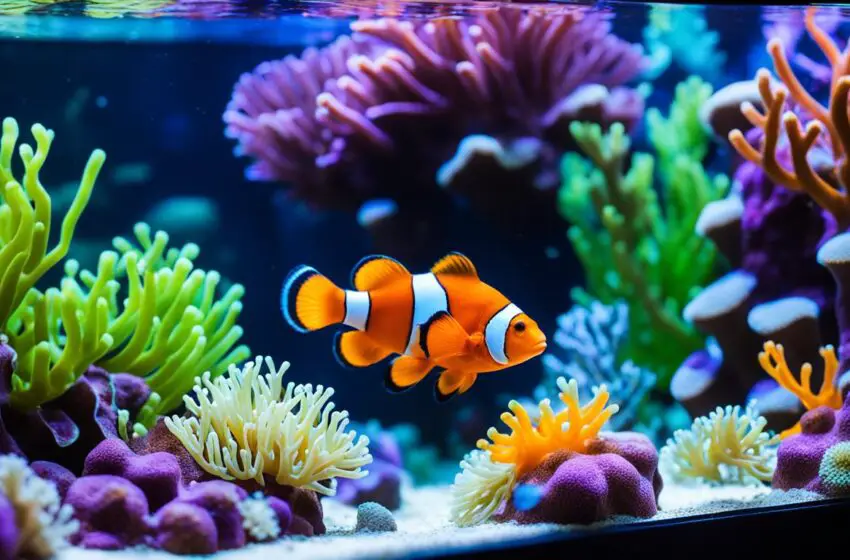 Clownfish tank development