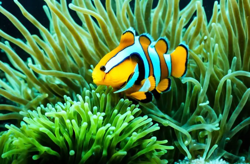 Clownfish tank juveniles