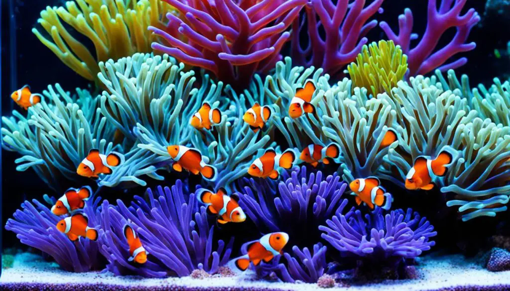 Clownfish tank movement