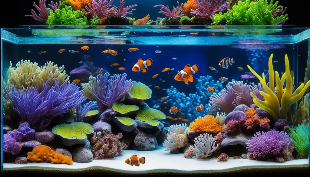 Clownfish tank plants