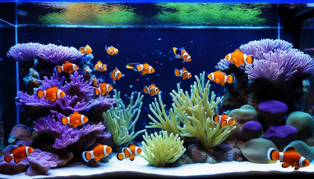 Lighting options for clownfish tank