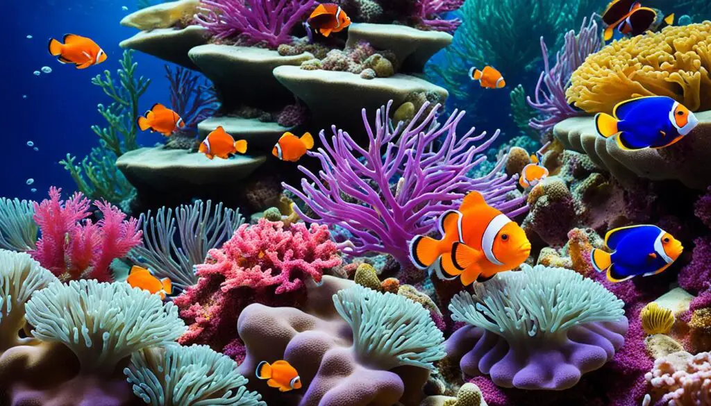 Suitable clownfish habitat