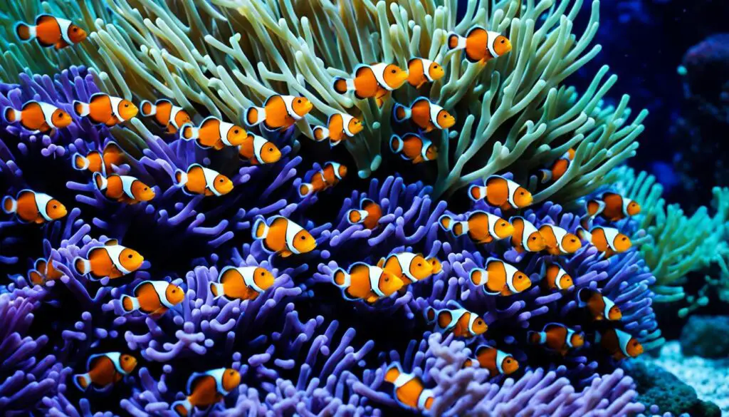 captive clownfish