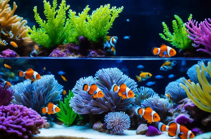 Clownfish tank biodiversity