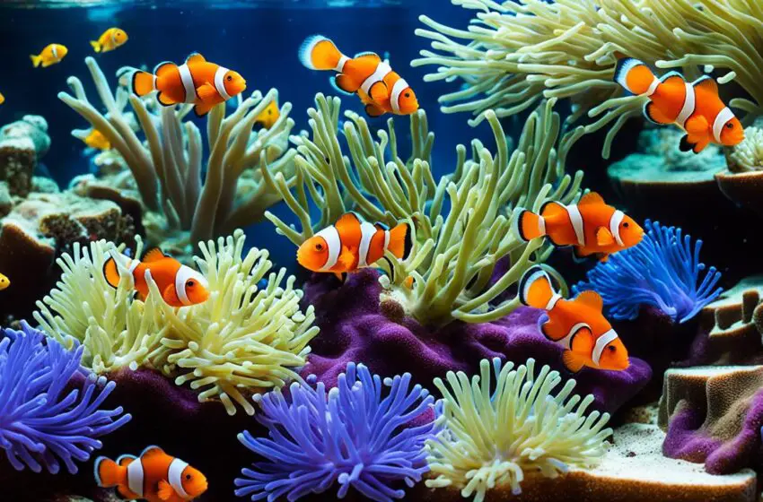 Clownfish tank conservation efforts