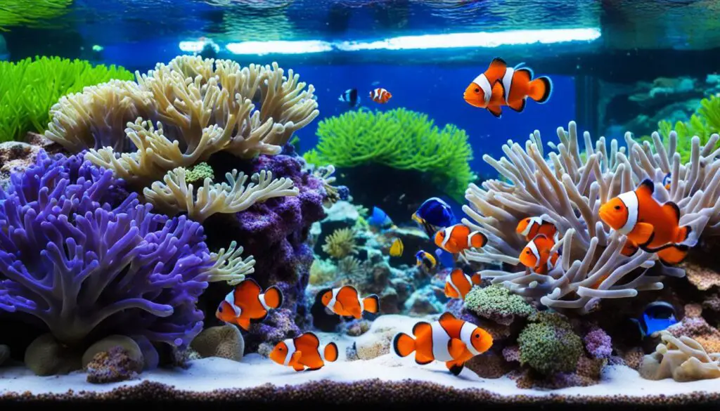 Clownfish tank eco-friendly