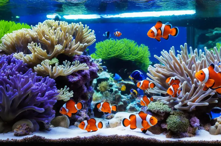 Clownfish tank eco-friendly