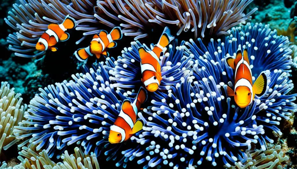 Clownfish tank environment