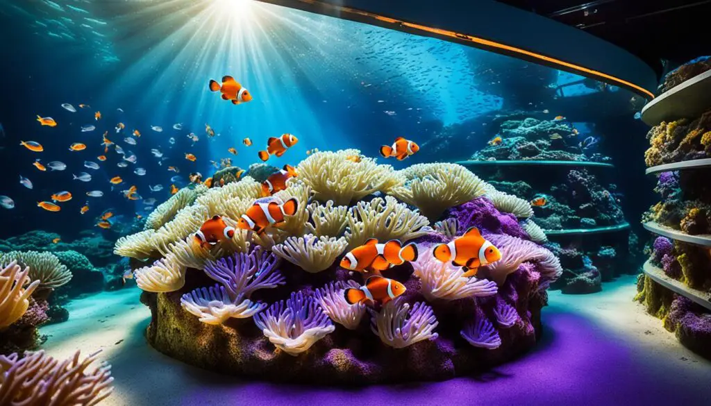 Clownfish tank environmental awareness