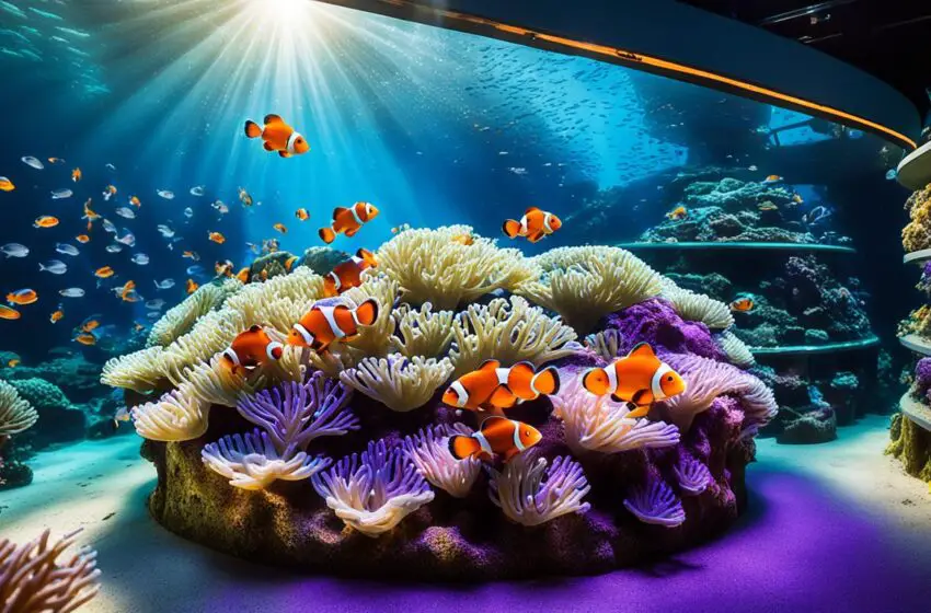 Clownfish tank environmental awareness