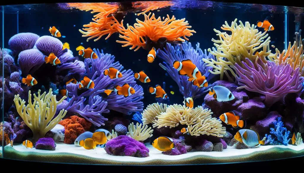 Clownfish tank marine conservation