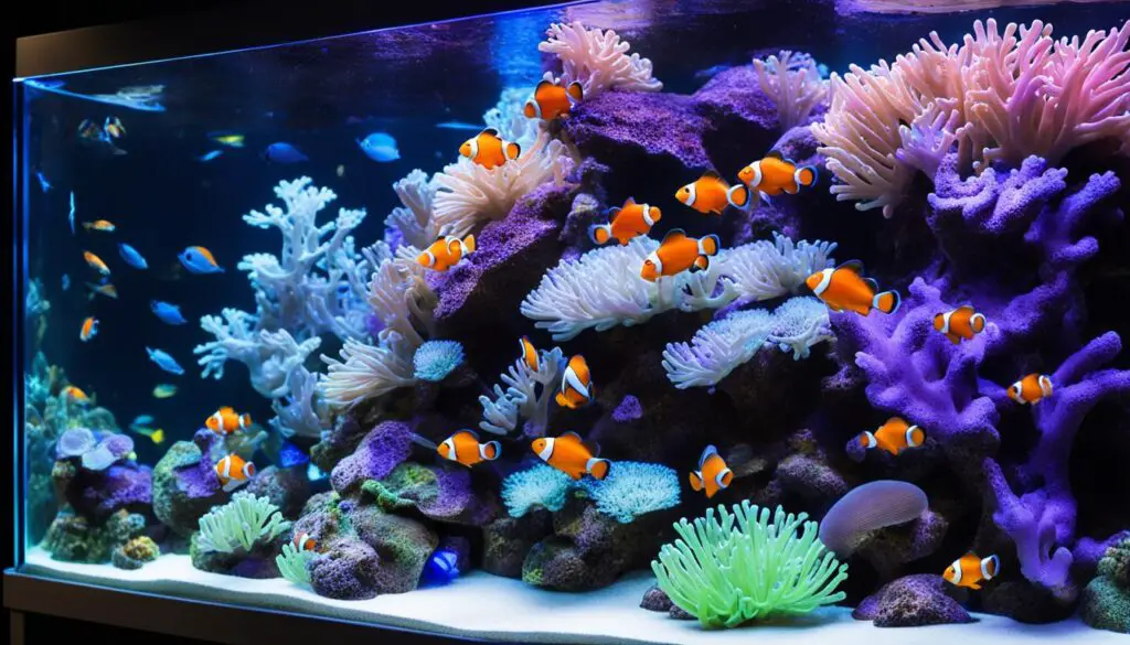 Clownfish tank ocean conservation