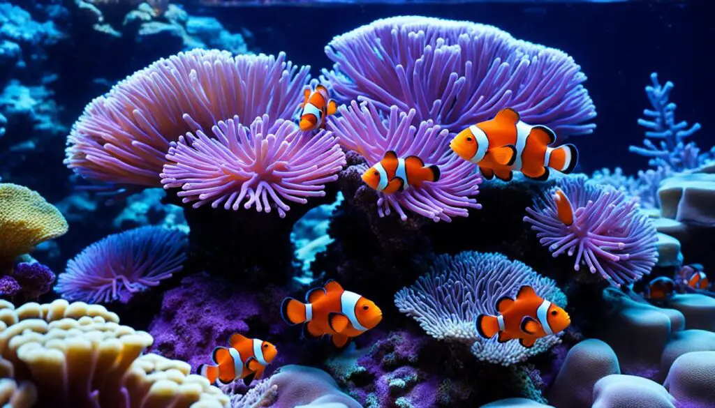 Clownfish tank ocean preservation