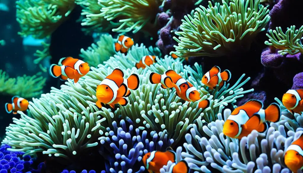 Clownfish tank wildlife protection