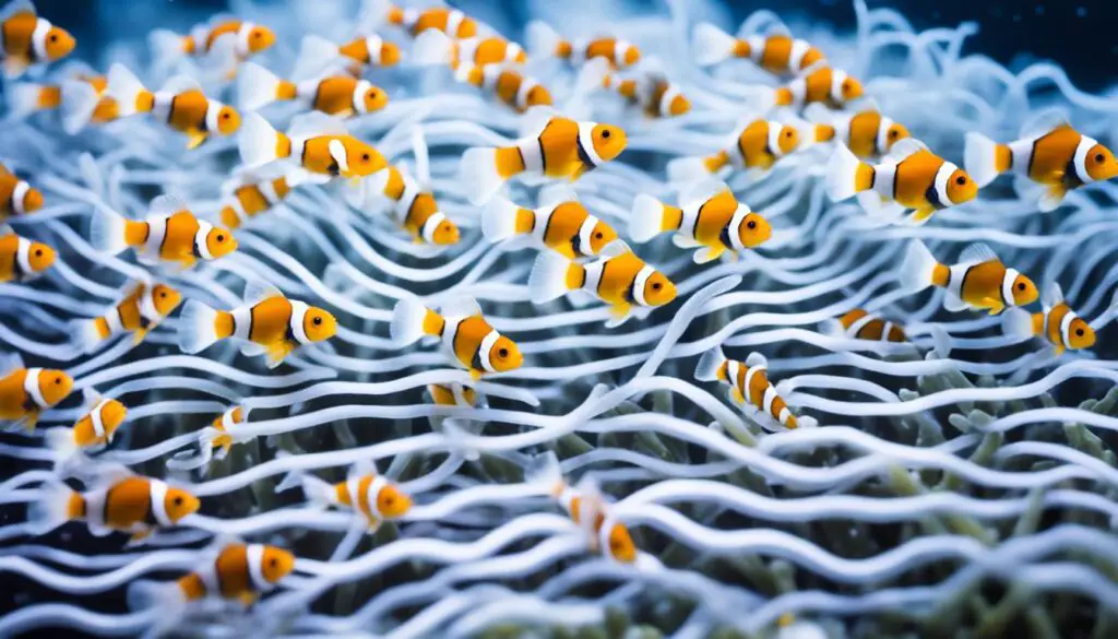 clownfish larvae