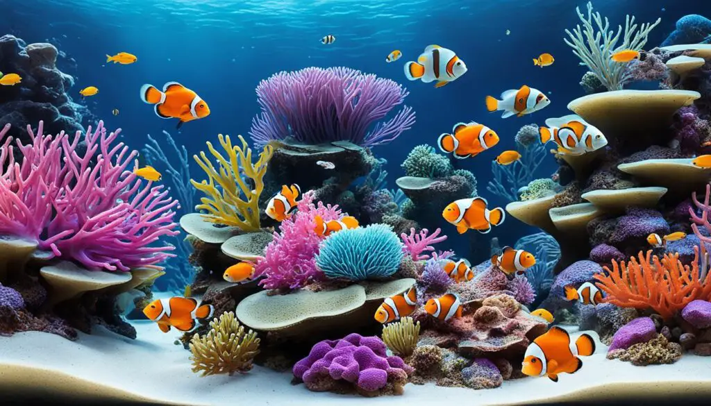 clownfish tank ecosystem